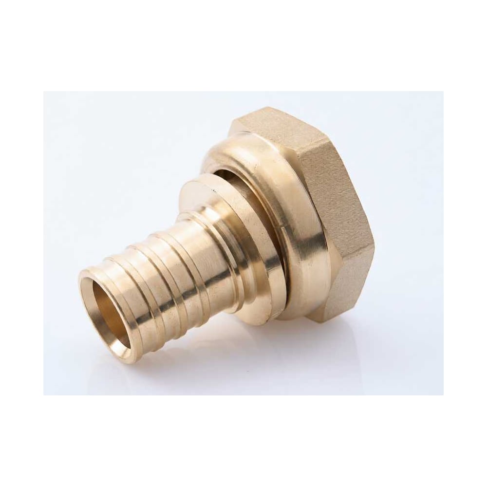 Изображение товара Муфта аксиальная латунная КОНТУР с накидной гайкой, D25 3.5 - 1 061201025310