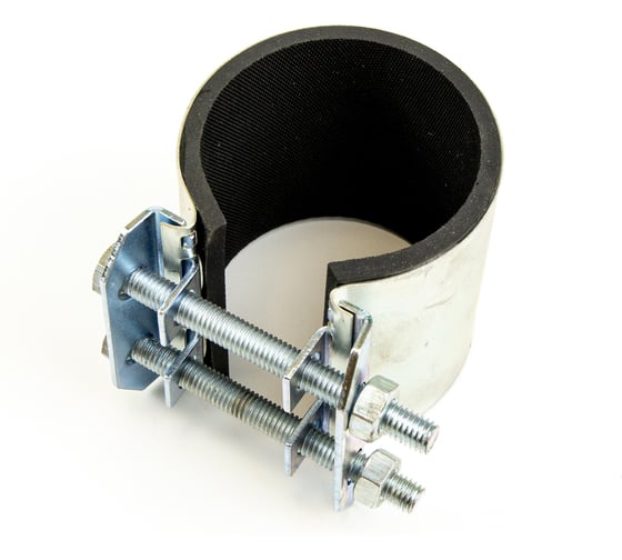 Изображение товара Gigant Хомут ремонтный краб оцинкованный 2 дюйма D57-67мм G-124177