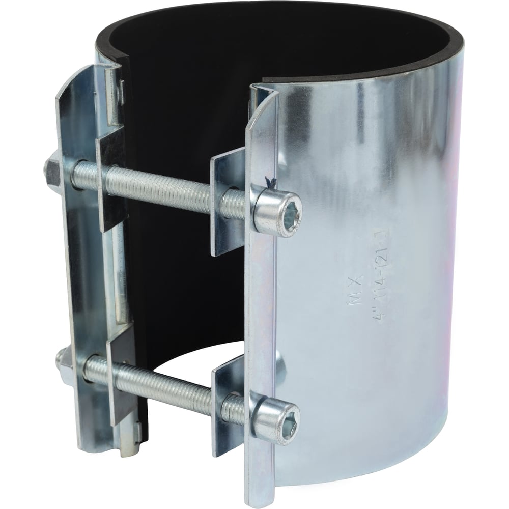 Изображение товара Gigant Хомут ремонтный краб оцинкованный 4 дюйма, D114-121мм G-124186