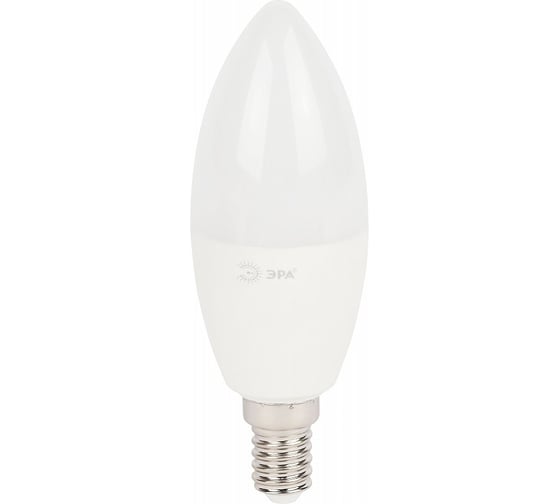 Изображение товара Набор 10 штук лампы ЭРА RED LINE LED B35-15W-840-E14 R светодиодные 15Вт свеча нейтральный белый свет E14 Б0070107