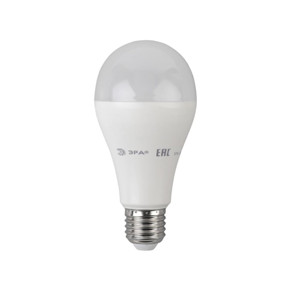 Изображение товара Набор 5 штук лампы ЭРА RED LINE LED A65-20W-827-E27 R светодиодные 20Вт груша теплый белый свет Е27 Б0071386