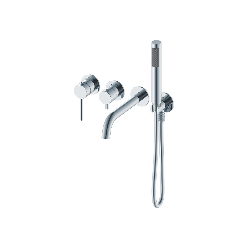 Изображение товара Смеситель для ванны OLIVEEKA скрытого монтажа с внутренней частью Y хром OL-889017-CR