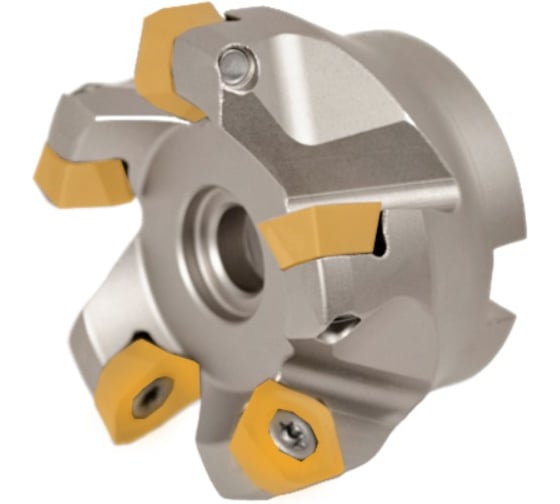 Изображение товара Фреза торцовая 63 с механическим креплением Русский Инструмент 5гр пл-н PXKT 0905 Z=5 dпос=22мм AHF300-R063.02.05.A22 ri.481.135