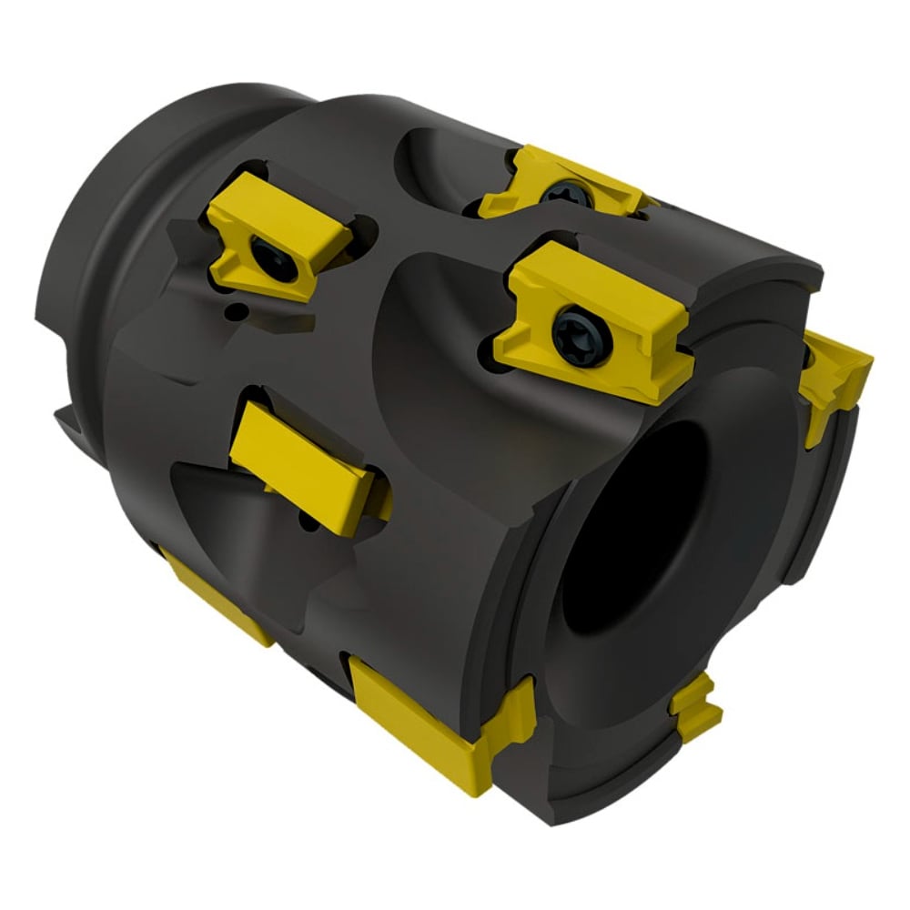 Изображение товара Фреза торцово-цилиндрическая насадная Русский Инструмент 63x43x70 кукуруза с механическим креплением 4гр пл-н LNKX 17T6 Z=4 dпос=27 СОЖ AH490-R063.043.04.A27.C NOX ri ri.300.210