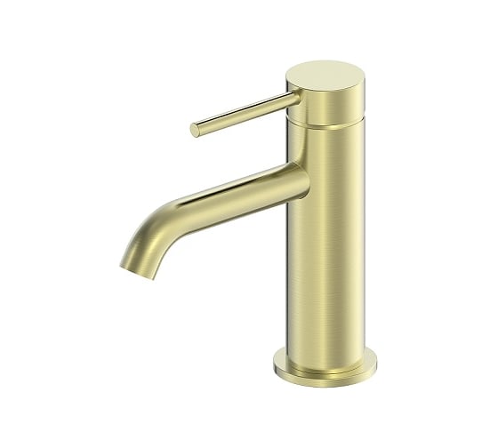 Изображение товара Смеситель для раковины Oliveeka, золото матовое OL-88139017-BG