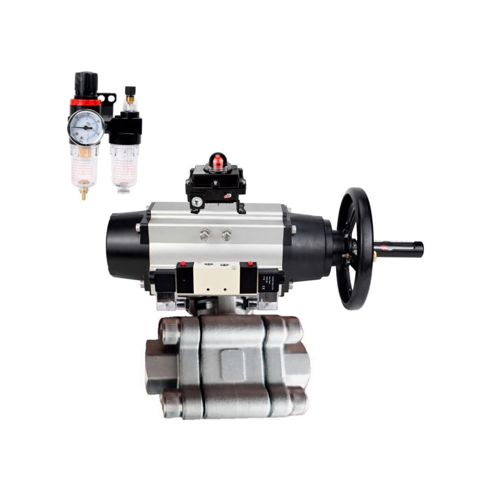 Изображение товара Кран шаровой DN100-316-PTFE-FP-SW-ISO-H Под приварку