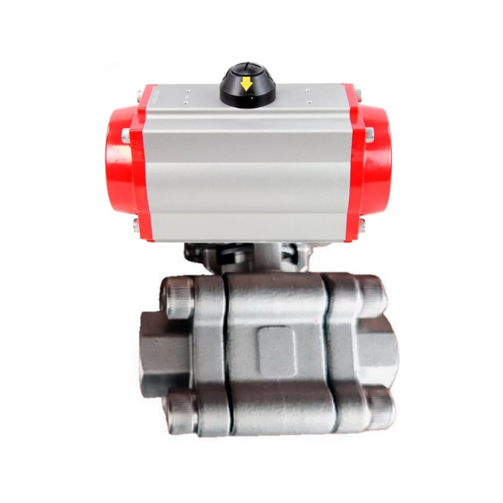 Изображение товара Кран шаровой DNru 316-316-PTFE-FP-SW-ISO-H Ду100 под приварку