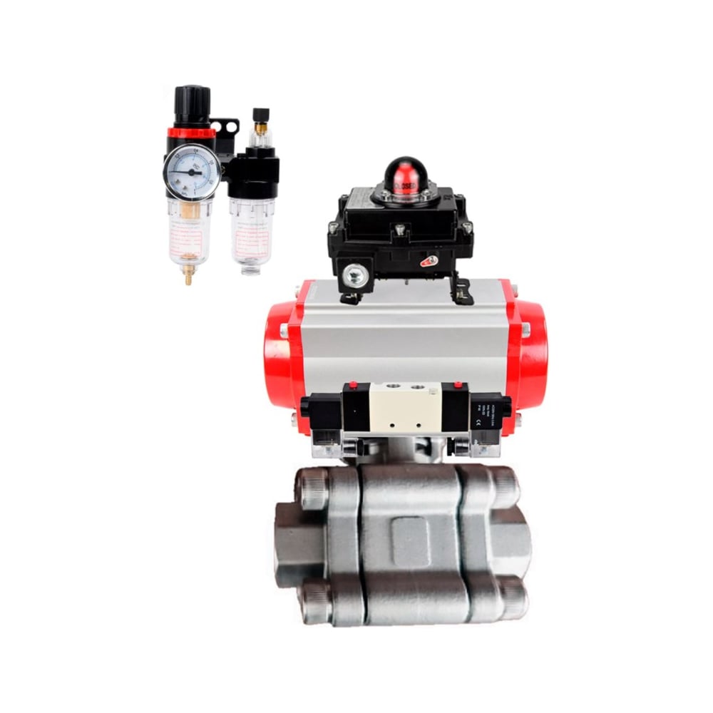 Изображение товара Кран шаровой DN100 316-316-PTFE-FP-SW-ISO-H