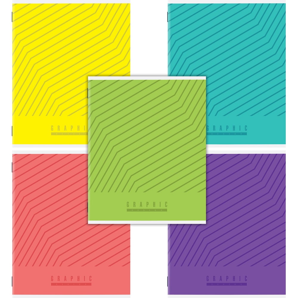 Изображение товара Тетрадь Staff А5 48л College линейка скоба картон