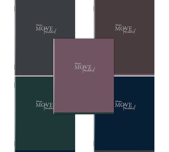 Изображение товара Бизнес-тетрадь Staff А5 96л College скоба, клетка, офсет №2 ЭКОНОМ, обложка картон, МОНОКОЛОР, КОМПЛЕКТ 5 шт., 405631