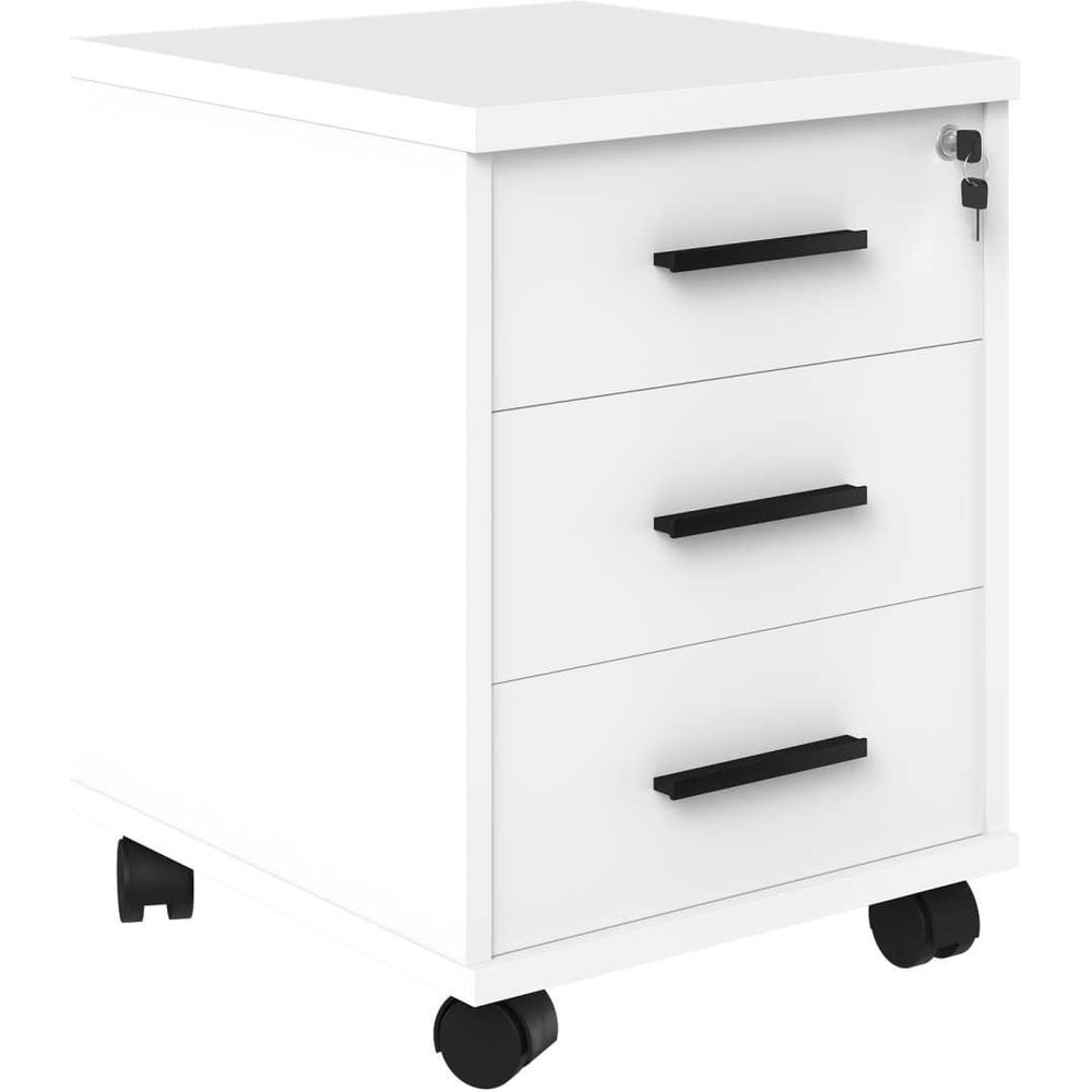 Изображение товара Тумба SKYLAND COMP ТМ-3.А.BH Белый с 3 ящиками