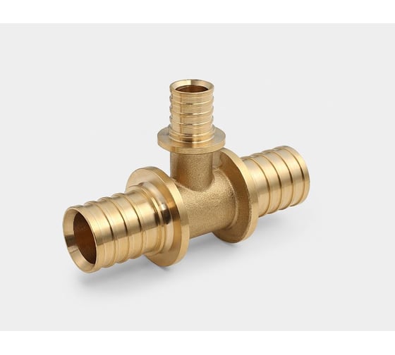 Изображение товара Тройник аксиальный латунный переходной КОНТУР D32 (4,4) - 20 (2,8) - 25 (3,5) 061503032610