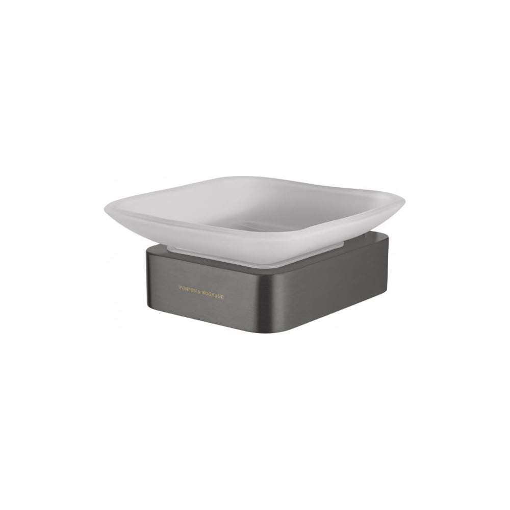 Изображение товара Мыльница с держателем Wonzon & Woghand LOTTE, Темный графит WW-8322-BGM