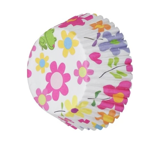 Изображение товара Формы для выпечки кексов MARMITON Праздник бумажные, 50 шт, дизайн в ассортименте 17052