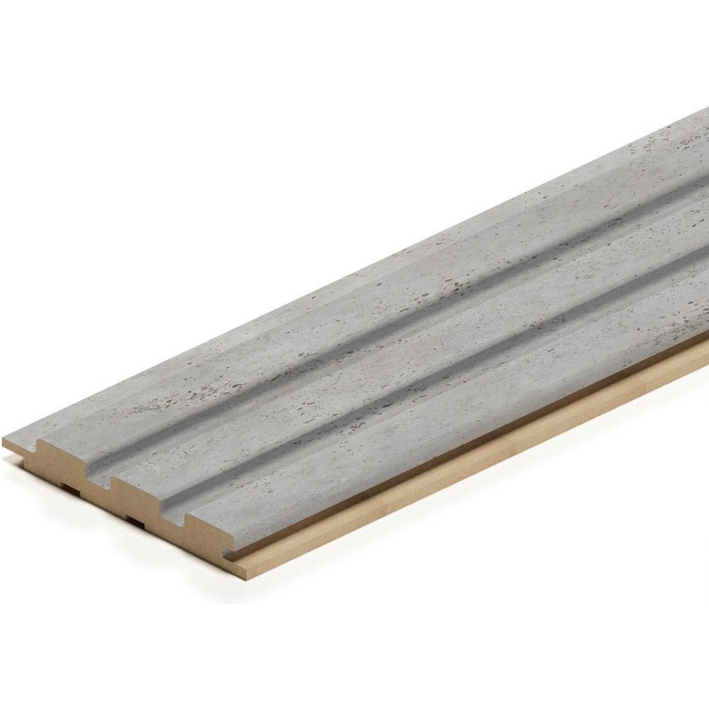 Изображение товара Панель STELLA Стеновая Реечная МДФ Stella Beats Premium Сидней 2700x119x16 (4шт.упак.) ЦБ-00019491