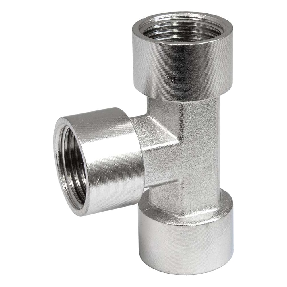 Изображение товара Фитинг тройник Т PI TOOLS 3/8FFF (3/8внутр-3/8внутр -3/8внутр) 0200