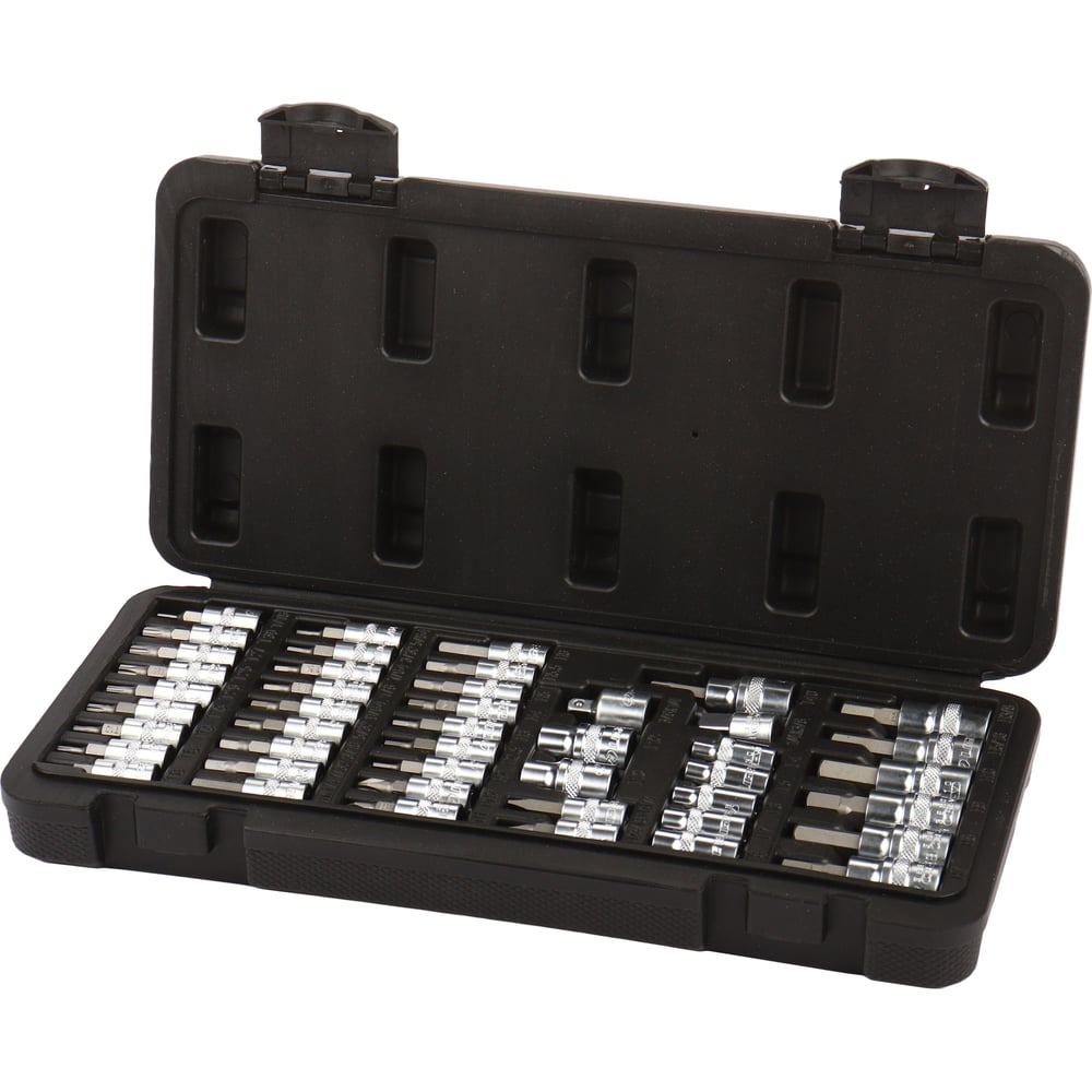 Изображение товара Набор торцевых головок-бит LIGE 1/4 45пр., в кейсе LG-S1008 287300