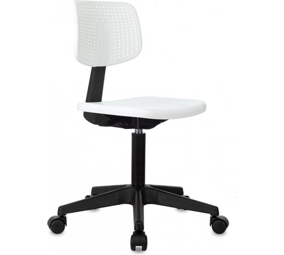 Изображение товара Кресло детское Бюрократ CH 200 белый пластик, крестовина пластик, 1931811