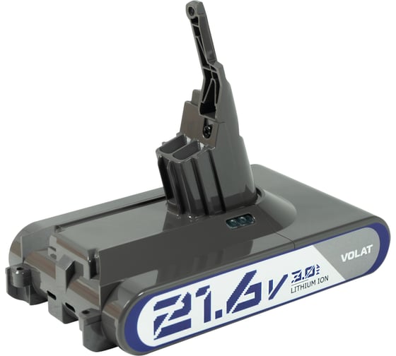 Изображение товара Аккумуляторная батарея VOLAT для Dyson 21.6V 3.0AH (Li-ion) DYS-V8 VT-DYS-V8-21.6V3.0AH