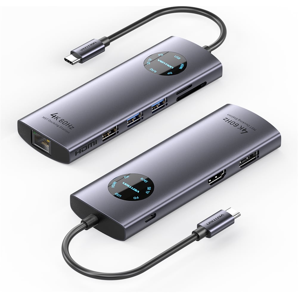 Изображение товара Мультифункциональный хаб Vention USB-C 9 в 1 TQUHB