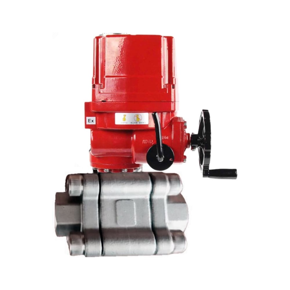 Изображение товара Кран шаровой 316-316-PTFE-FP-SW-ISO-H Ду50 Ру63 под приварку, взрывозащищенный эл.привод EX-010 220В DN.ru D160-76582