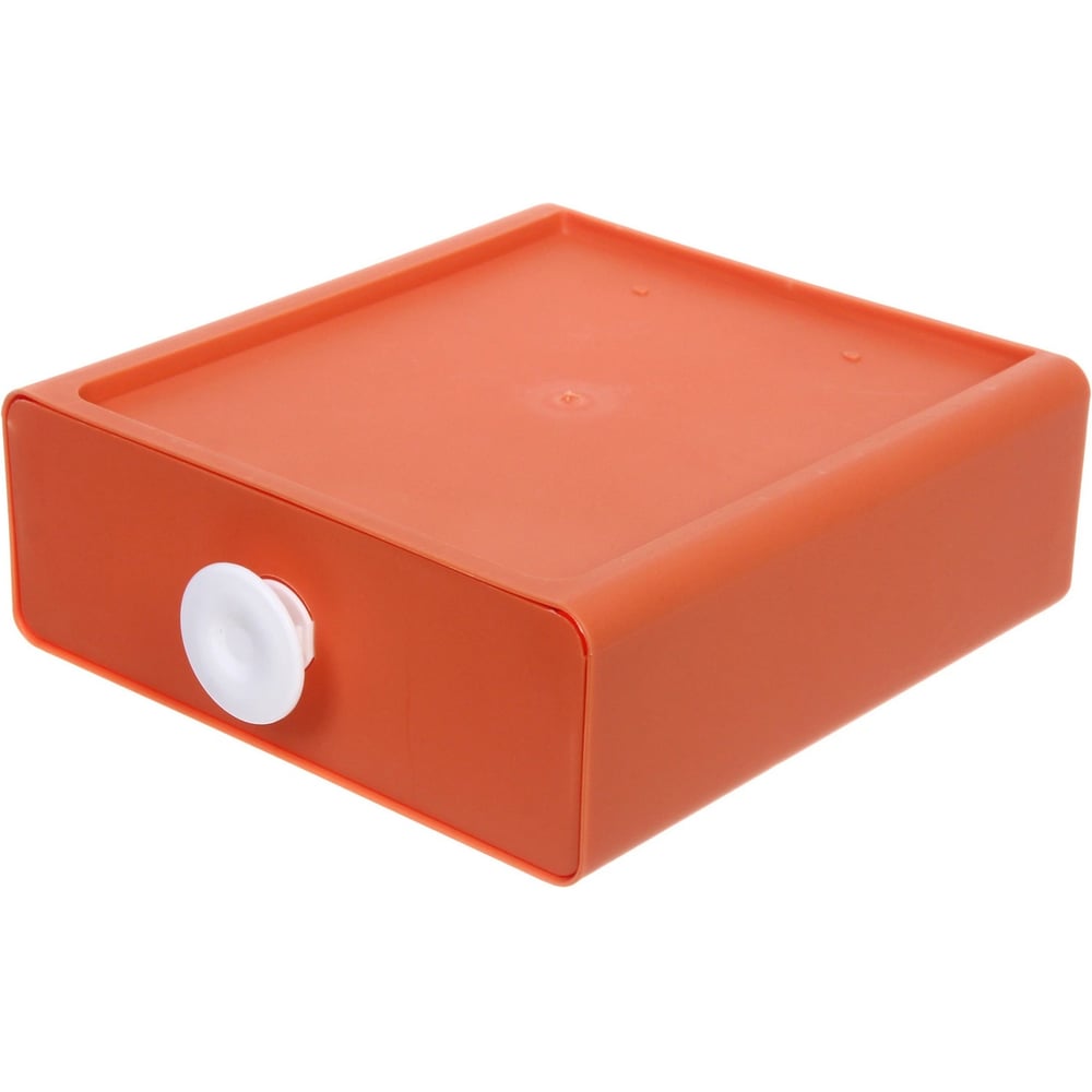 Изображение товара Мини - ящик для хранения мелочей Селфи РИКОТТО, цвет терракотовый, 20*21*8см (пакет) 654-815