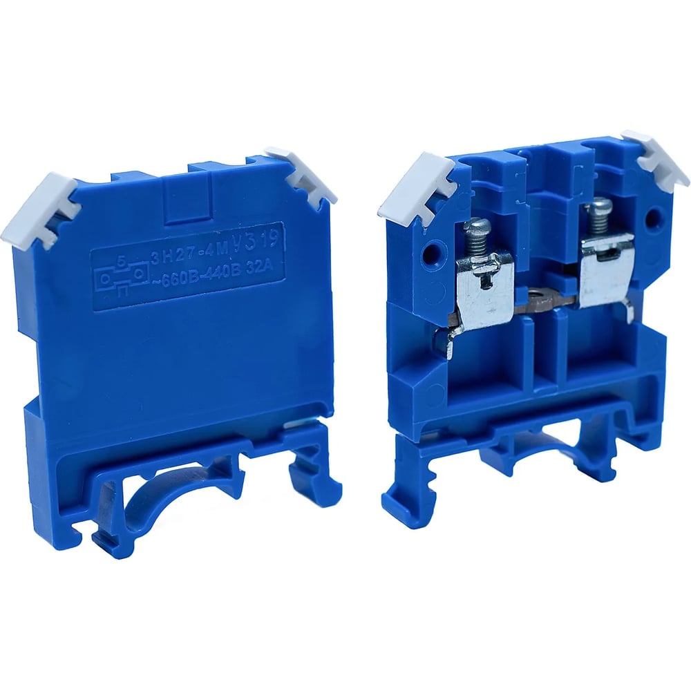 Изображение товара Зажим наборный СПб УПП-5 ЗН27-4М32, нейтраль (N) 099928221