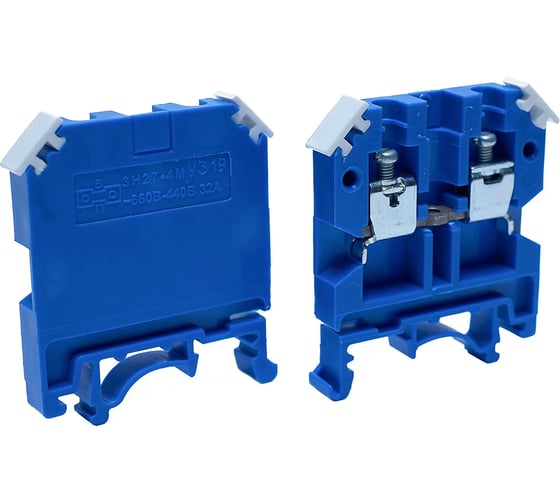 Изображение товара Зажим наборный СПб УПП-5 ЗН27-4М32, нейтраль (N) 099928221