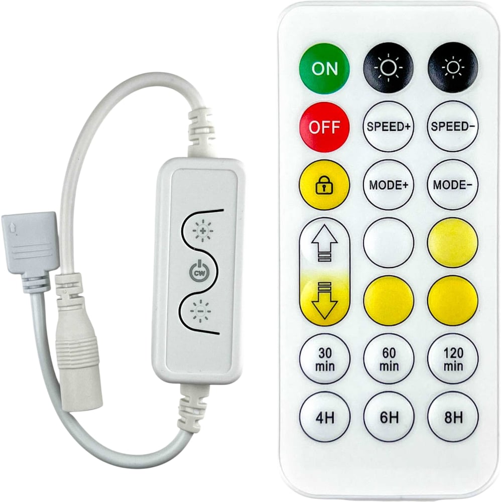 Изображение товара Контроллер Alvar ДУ RF + Bluetooth/APP для 3000K+6000K лент 12/24В AL-MCB-MIX Изображение товара Контроллер Alvar ДУ RF + Bluetooth/APP для 3000K+6000K лент 12/24В AL-MCB-MIX