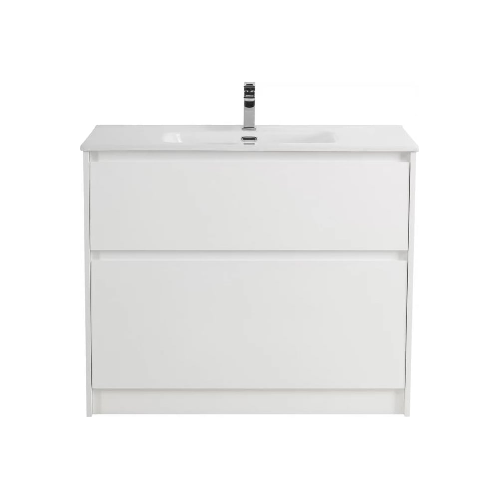 Напольная база под раковину BelBagno Bianco Opaco KRAFT-1000-2C-PIA-BO