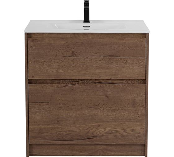 Изображение товара Напольная база под раковину BelBagno Rovere Tabacco KRAFT-800-2C-PIA-RT