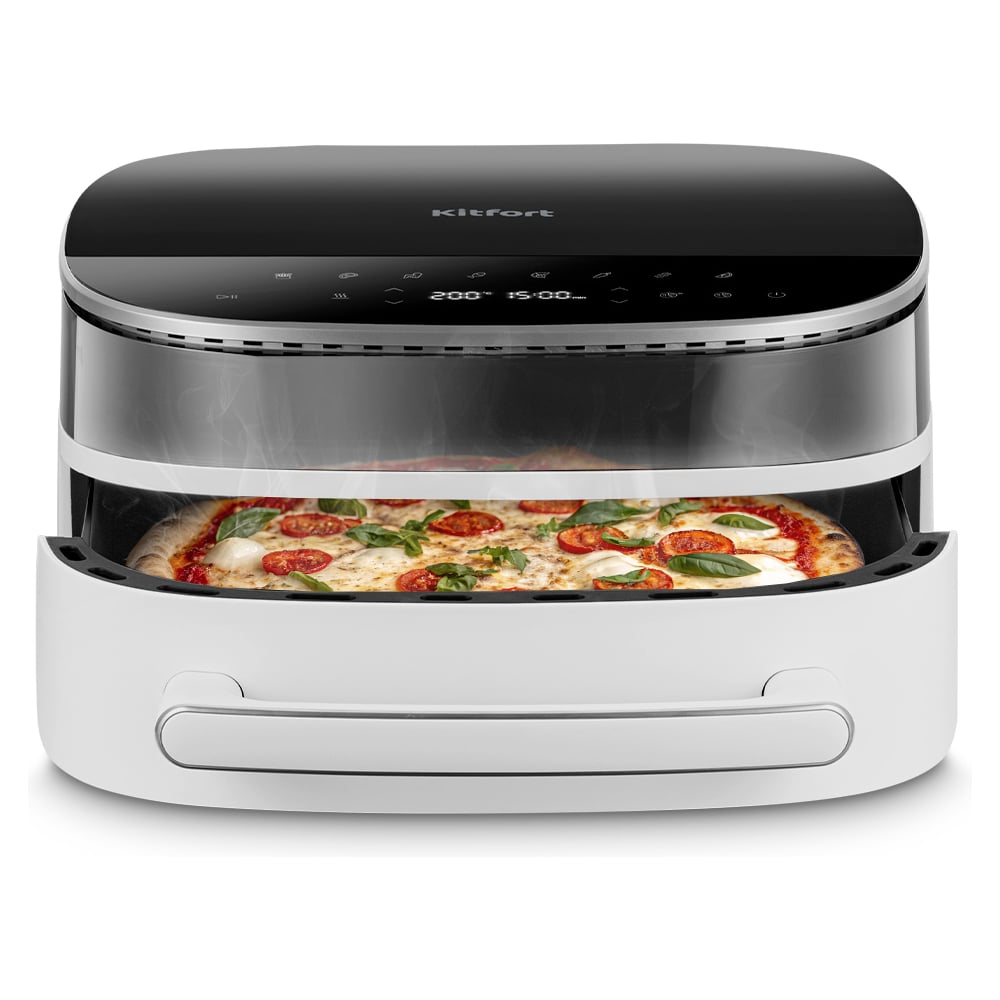 Изображение товара Аэрогриль KITFORT KT-8150 Мощность 2850 Вт, 6 л, сенсорное управление