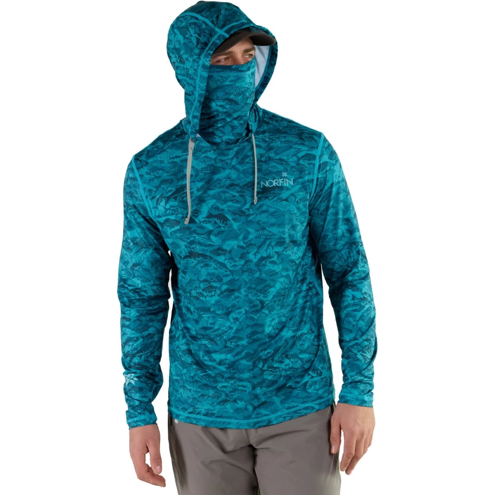 Джемпер NORFIN Norfin SUN PRO MARLIN HOODIE GREEN 01 р.S 132201-S