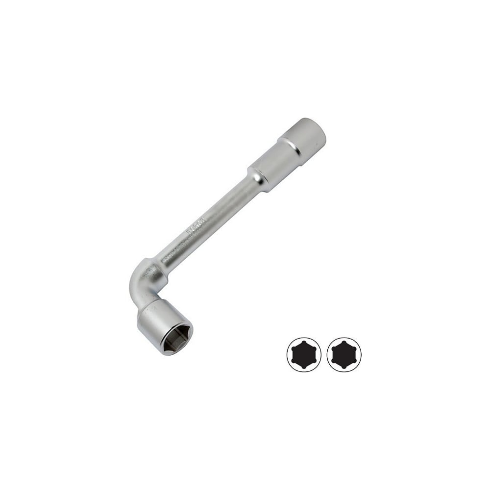 Изображение товара Ключ гаечный FORCE Г-образный 25 мм с отверстием под шпильки 75325