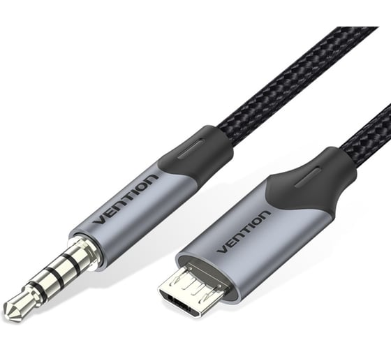 Изображение товара Кабель VENTION USB Micro B M/Jack 3,5 mm M - 1 м BDGBF