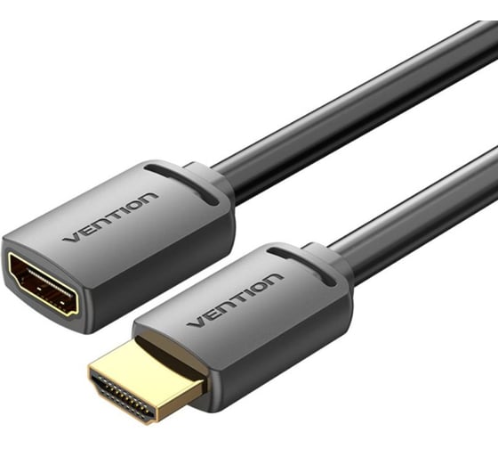 Изображение товара Кабель-удлинитель VENTION HDMI High speed v2.0 with Ethernet 19F/19M - 1м AHCBF