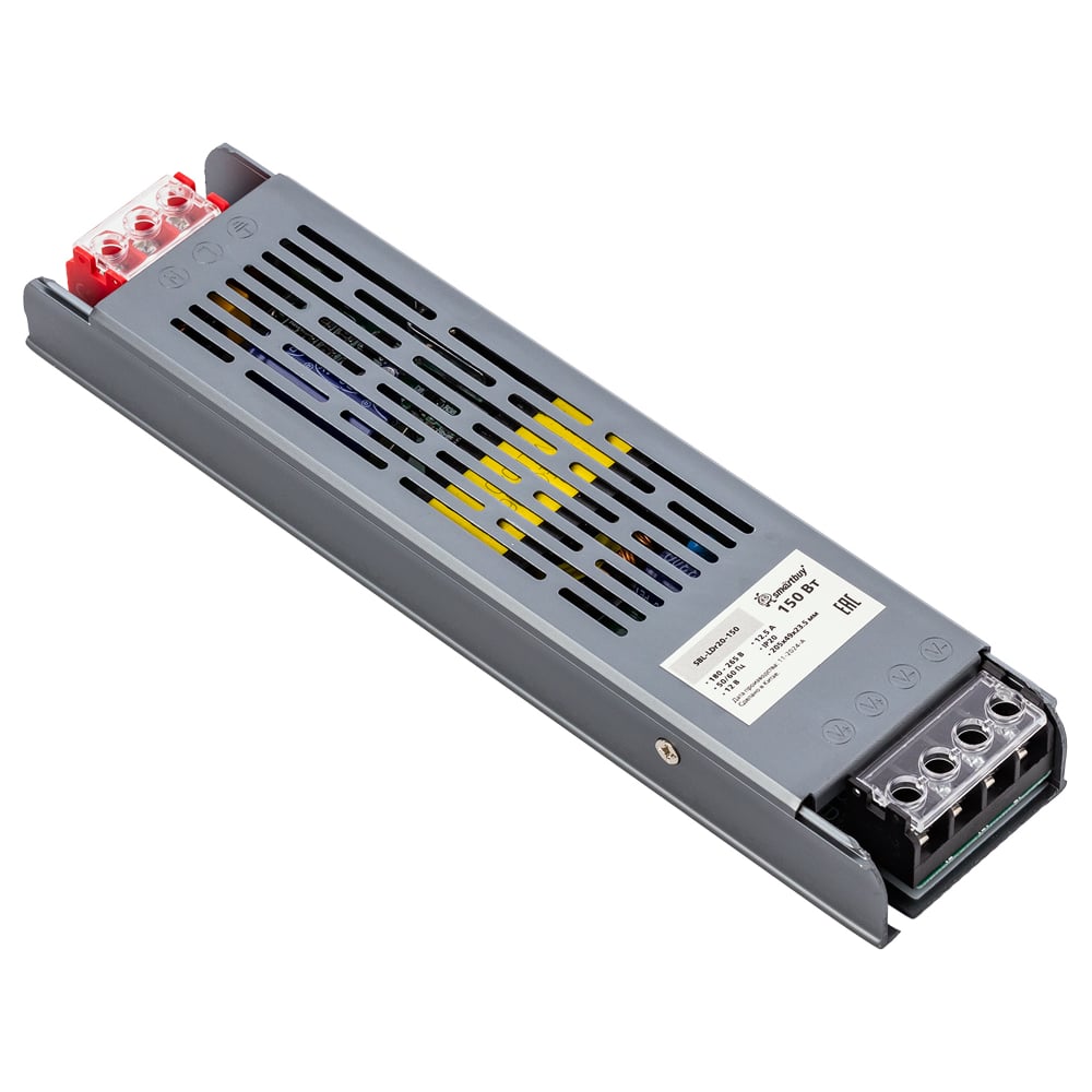 Изображение товара Драйвер Smartbuy PRO IP20-150Вт для LED ленты 12В 12,5АSBL-LDr20-150