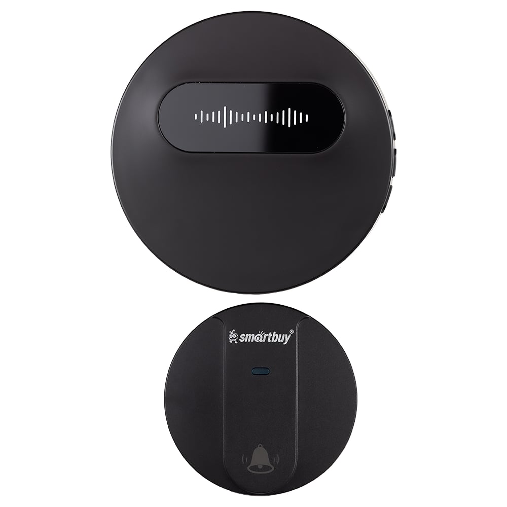 Изображение товара Звонок дверной беспроводной Smartbuy 220В, IP68 с подсветкой, рег-кой громкости звука SBE-220-DP3-38
