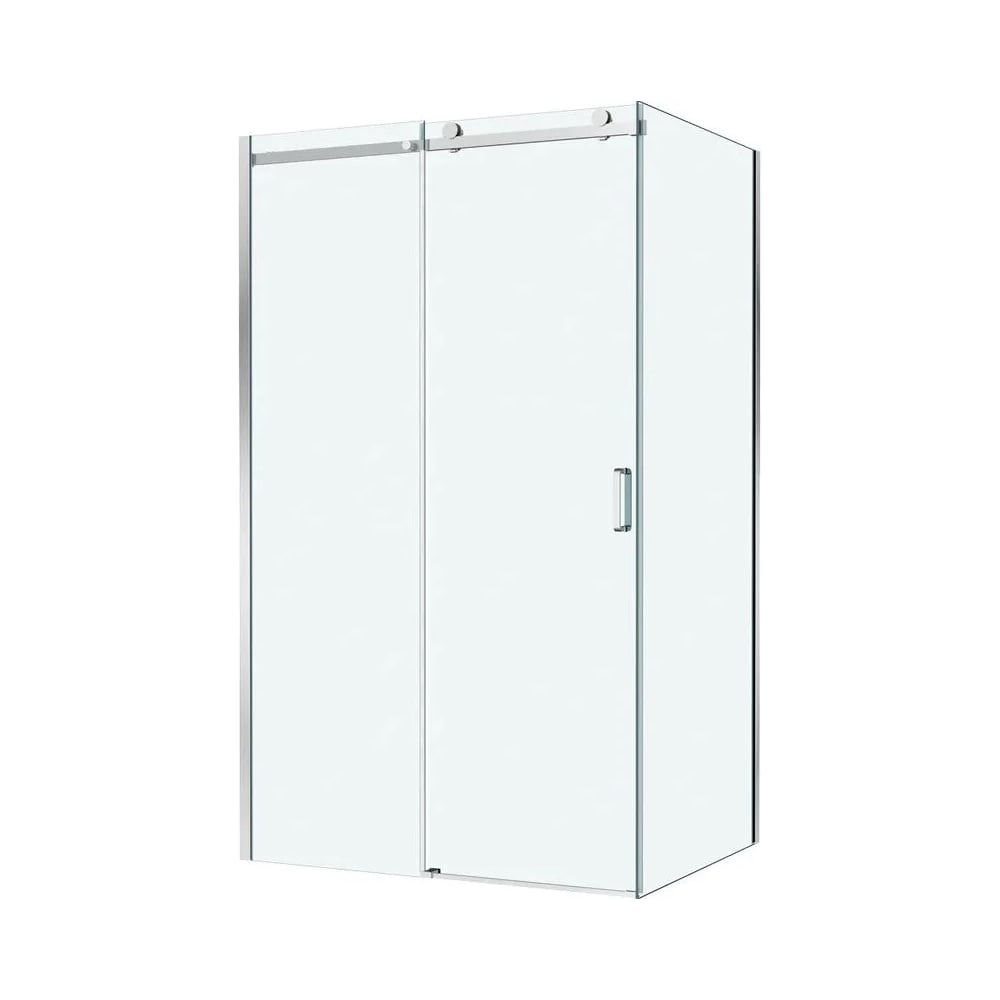 Изображение товара Душевой уголок BelBagno Soft Close 1200x900 мм раздвижной стеклянный