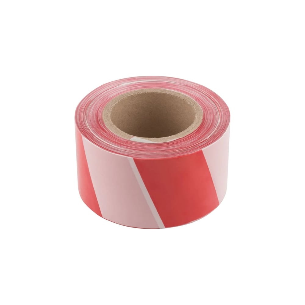 Изображение товара Лента сигнальная КУРС 50 мм x 200 м красно-белая