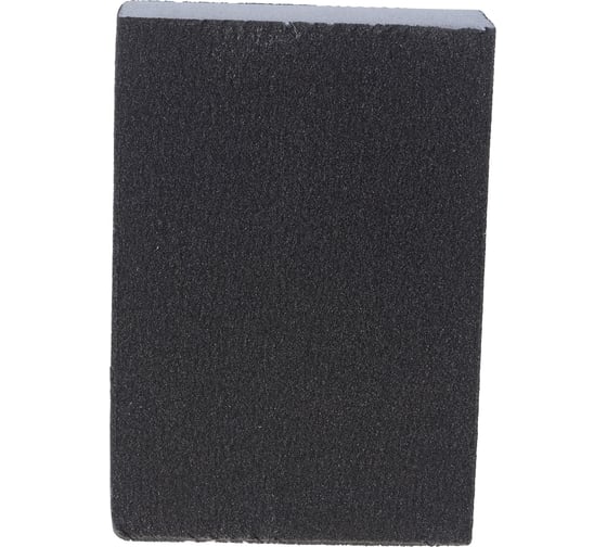Изображение товара Губка шлифовальная четырехсторонняя (100х68х26 мм; Р180) "МАСТЕР" Зубр 35611-180