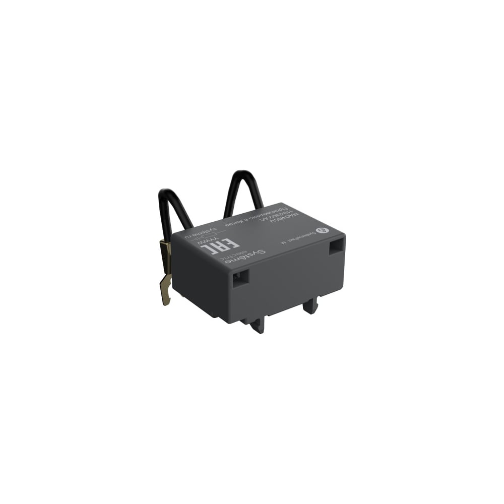 Изображение товара Модуль ограничения перенапряжений Systeme Electric MC1D ВАРИСТОР 110-250V AC/DC MAD4VU