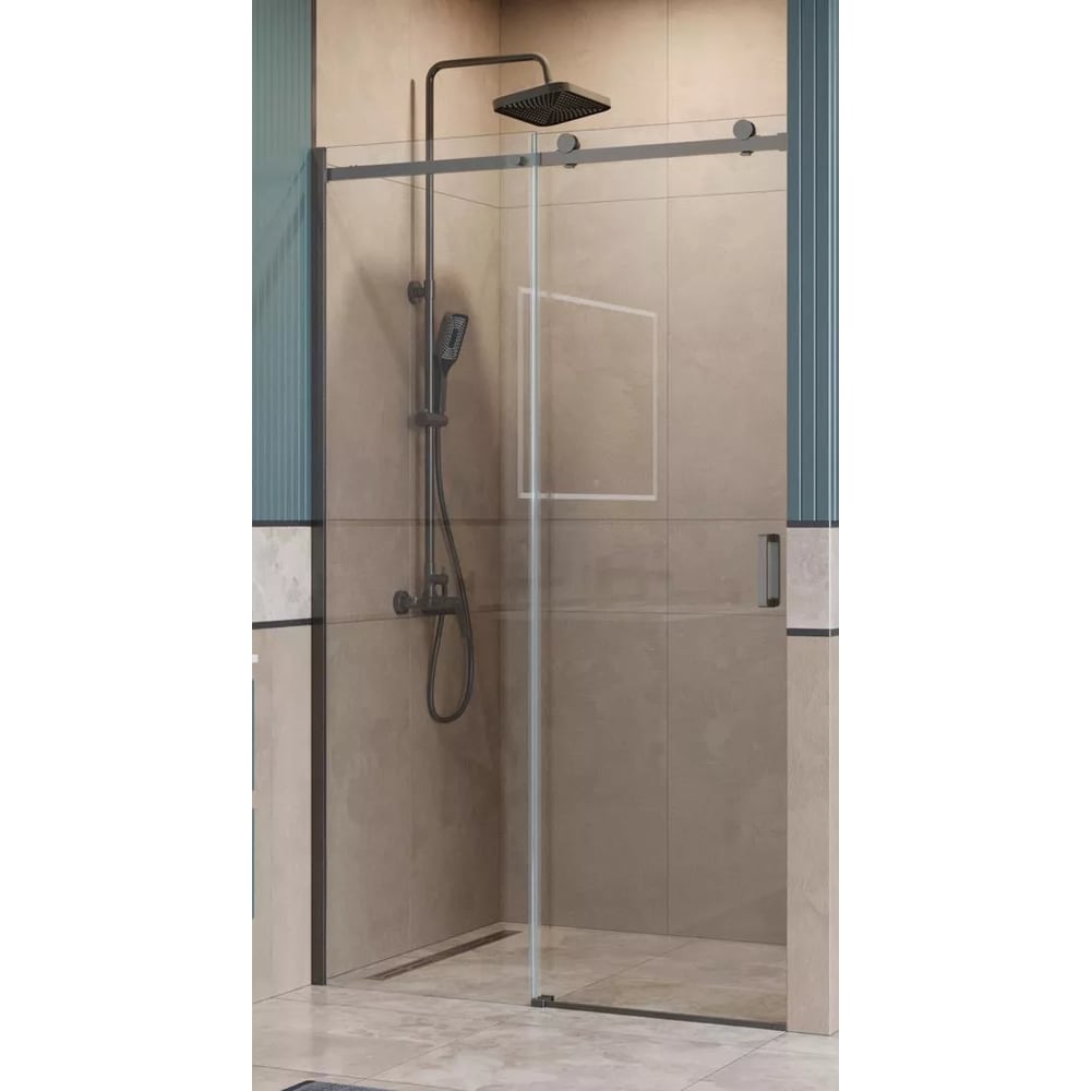 Душевая дверь BelBagno SOFT_CLOSE-2-BF-1-130-C-GM