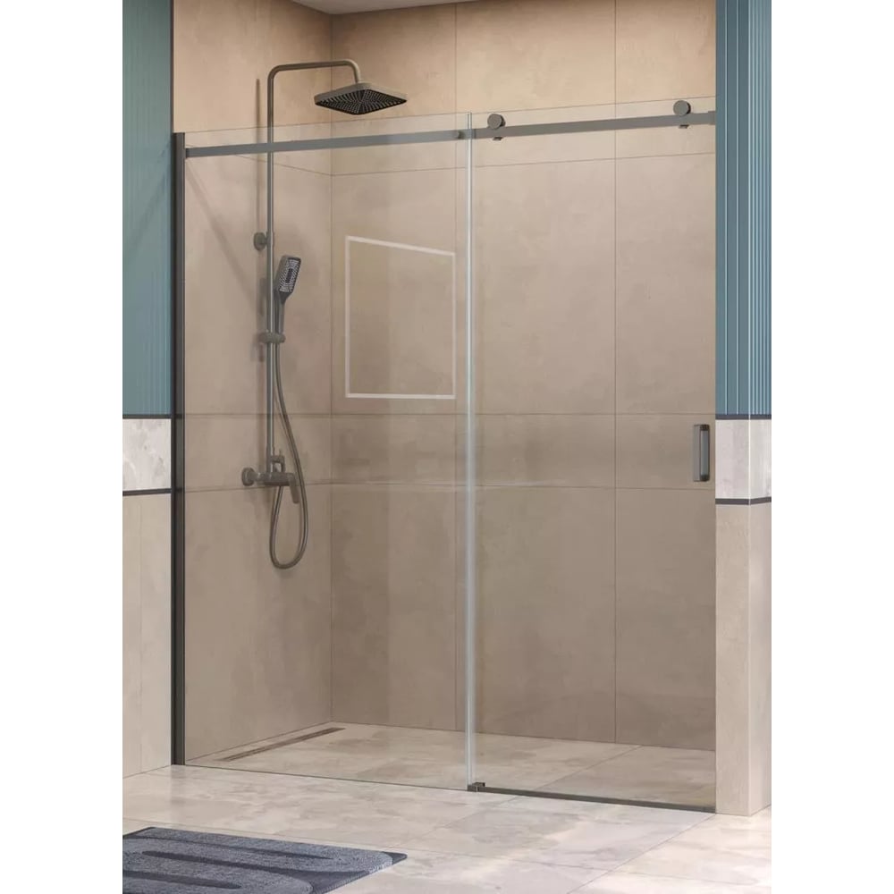 Душевая дверь BelBagno SOFT_CLOSE-2-BF-1-180-C-GM