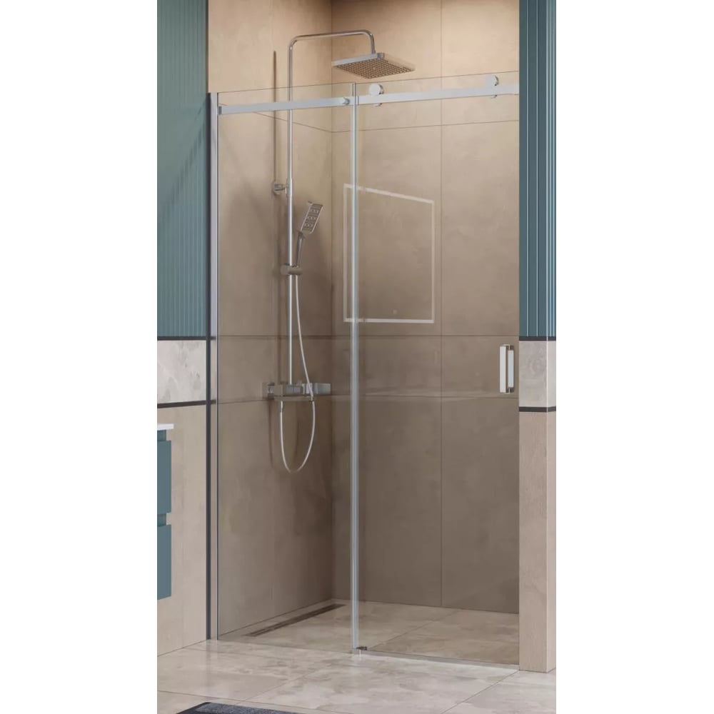 Душевая дверь BelBagno SOFT_CLOSE-2-BF-1-130-C-Cr