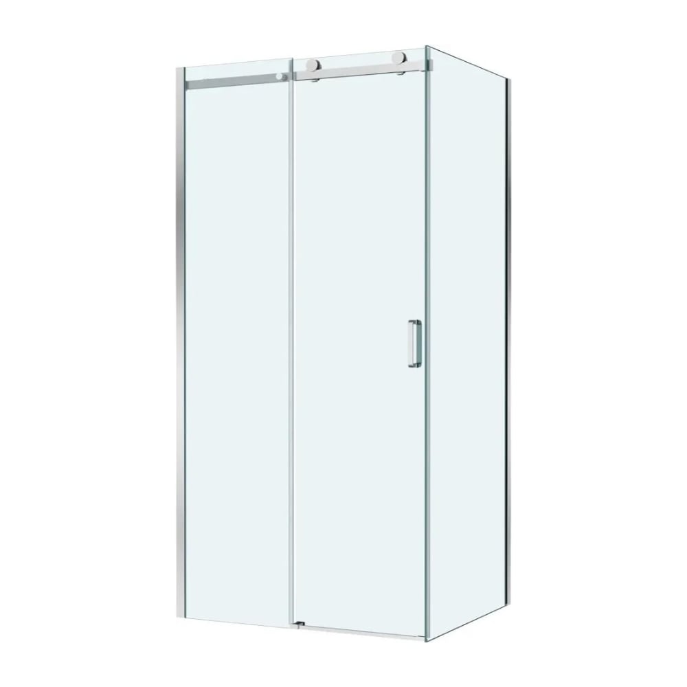 Изображение товара Душевой уголок BelBagno SOFT CLOSE-2-AH-1-100/90-C-Cr с раздвижной конструкцией