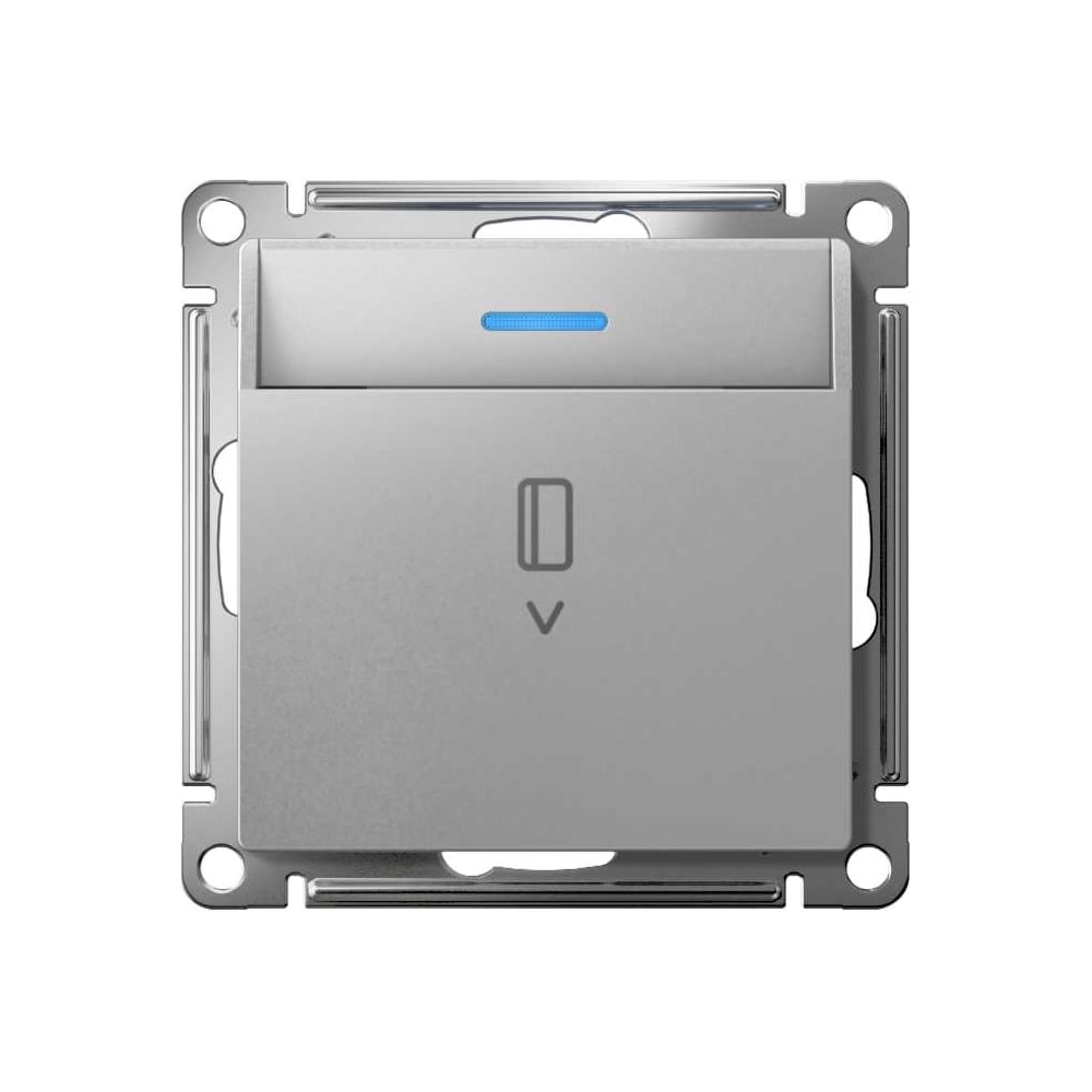 Изображение товара Выключатель карточный Systeme Electric AtlasDesign с подсветкой 10А Изображение товара Выключатель карточный Systeme Electric AtlasDesign с подсветкой 10А
