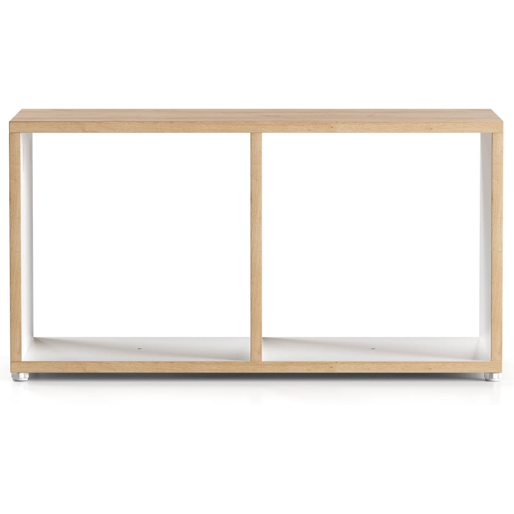 Изображение товара Модуль мебельный Металл-Завод GUTTA горизонтальный 35х68х30 см, 2 секции, белый, эвок GWM3568302WX