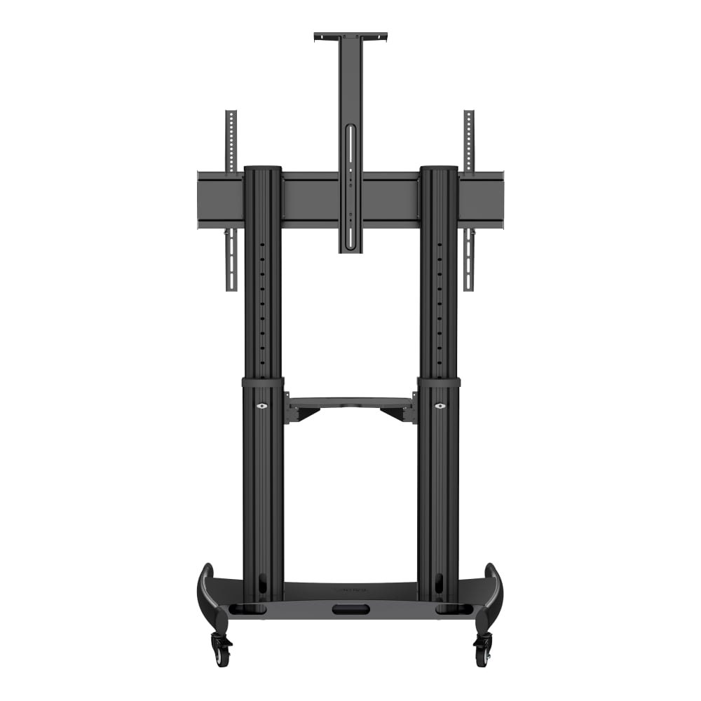 Изображение товара Стойка напольная Filum на колесах для телевизора до 100 с изменяемой высотой 950-1580мм, полка для AV, VESA 1000х600мм, до 120кг, усил FL-TVST120 PRO