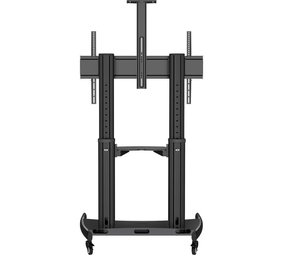 Изображение товара Стойка напольная Filum на колесах для телевизора до 100 с изменяемой высотой 950-1580мм, полка для AV, VESA 1000х600мм, до 120кг, усил FL-TVST120 PRO